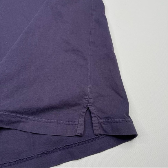 Eddie Bauer Polo Purple Island Wash Golf Outdoor Preppy Hiking Office Summer - Picture 5 of 14